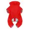 Дощовик для собак WAUDOG Clothes, водонепроникний, L55, В 77-79 см, С 50-55 см, червоний