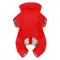 Дощовик для собак WAUDOG Clothes, водонепроникний, M47, В 69-72 см, С 47-50 см, червоний