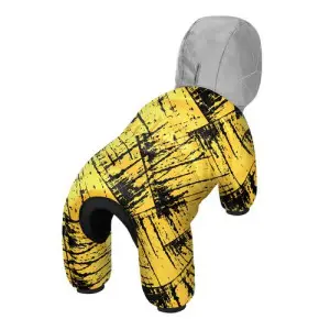 Комбінезон для собак WAUDOG Clothes малюнок "Бетмен ескіз", S35, В 52-55 см, С 31-36 см