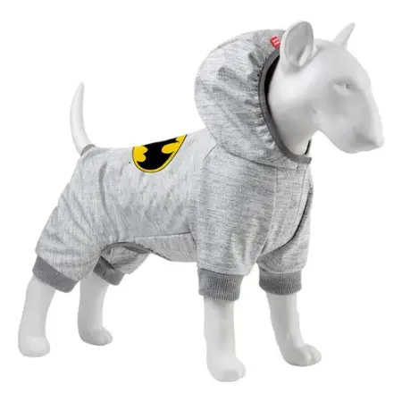 Комбінезон для собак WAUDOG Clothes малюнок "Бетмен лого", софтшелл, S32, B 42-47 см, С 28-33 см