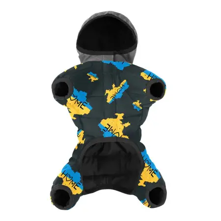 Комбінезон для собак WAUDOG Clothes малюнок "Дім", L55, В 77-79 см, С 47-50 см
