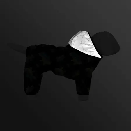 Комбінезон для собак WAUDOG Clothes малюнок "Дім", S32, В 47-50 см, С 30-33 см