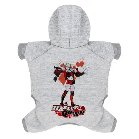 Комбінезон для собак WAUDOG Clothes малюнок "Харлі Квінн", софтшелл, M47, B 64-70 см, С 44-50 см