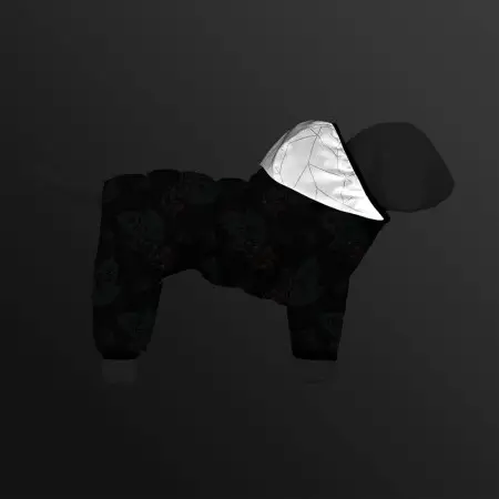 Комбінезон для собак WAUDOG Clothes малюнок "Калина", S30, В 57-59 см, С 40-43 см