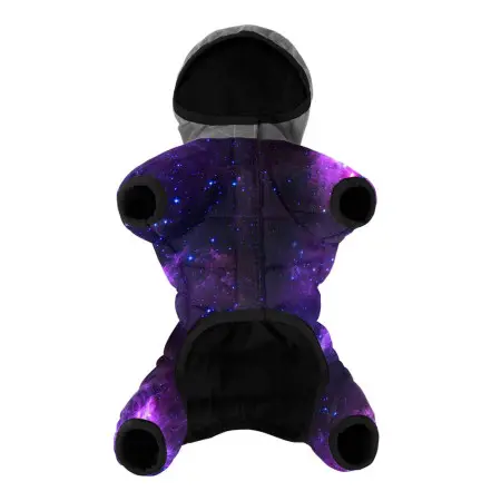 Комбінезон для собак WAUDOG Clothes малюнок "NASA21", M35, В 59-62 см, С 37-40 см