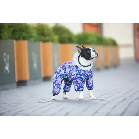 Комбінезон для собак WAUDOG Clothes малюнок "Рік та Морті 1", S30, В 57-59 см, С 40-43 см