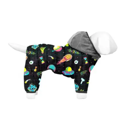 Комбинезон для собак WAUDOG Clothes рисунок Рик и Морти 2, XS22, В 29-31 см, С 19-21 см