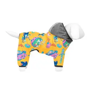 Комбінезон для собак WAUDOG Clothes малюнок "Рік та Морті 3", M47, В 69-72 см, С 41-44 см