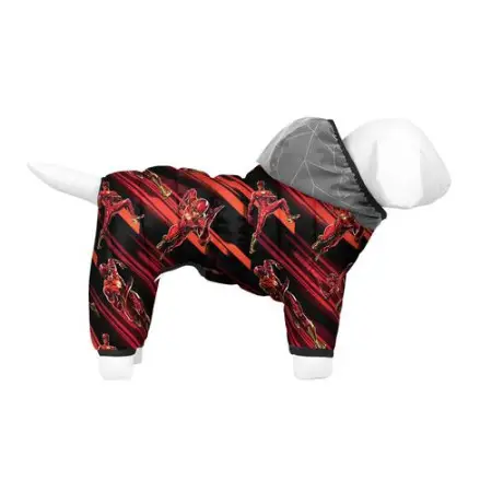 Комбінезон для собак WAUDOG Clothes малюнок "Швидкість Флеша", XS22, В 29-31 см, С 19-21 см