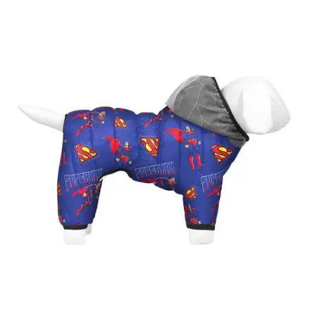 Комбінезон для собак WAUDOG Clothes малюнок "Сила Супермена", S35, В 52-55 см, С 31-36 см