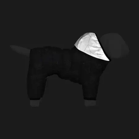 Комбінезон для собак WAUDOG Clothes малюнок "Сила Супермена", S40, В 58-61 см, С 33-38 см