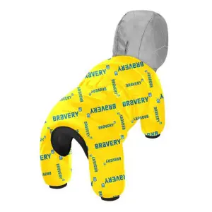 Комбінезон для собак WAUDOG Clothes малюнок "Сміливість", XS22, В 29-31 см, С 19-21 см