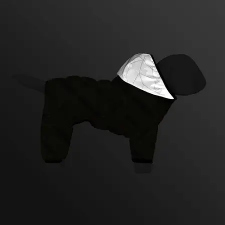 Комбинезон для собак WAUDOG Clothes рисунок Смелость, XS22, В 29-31 см, С 19-21 см