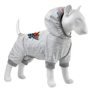 Комбінезон для собак WAUDOG Clothes малюнок "Супермен, правда, справедливість", софтшелл, S35, B 48-53 см, С 30-35 см