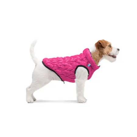 Курточка двусторонняя AiryVest UNI, размер M 43, розово-черная