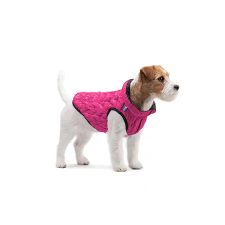 Курточка двусторонняя AiryVest UNI, размер M 43, розово-черная