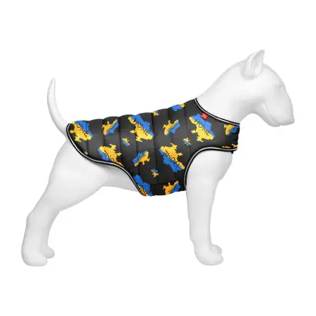 Куртка-накидка для собак WAUDOG Clothes, малюнок "Дім", XXS, А 23 см, B 29-36 см, С 14-20 см