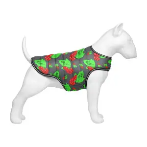 Куртка-накидка для собак WAUDOG Clothes, малюнок "Калина", XXS, А 23 см, B 29-36 см, С 14-20 см