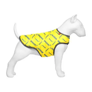 Курточка-накидка для собак WAUDOG Clothes, рисунок "Смелость", XXS, А 23 см, B 29-36 см, С 14-20 см