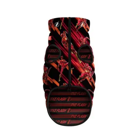 Курточка для собак WAUDOG Clothes двусторонняя, рисунок "Скорость Флэша", M45, В 62-64 см, С 35-38 см