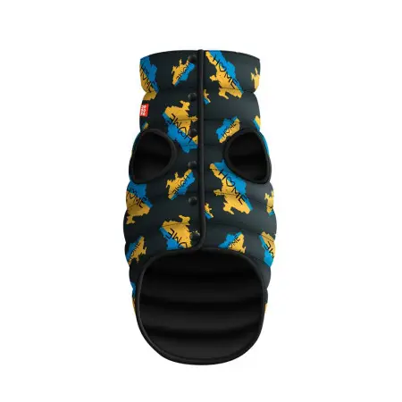 Курточка для собак WAUDOG Clothes рисунок "Дом", XS30, В 43-46 см, С 27-30 см