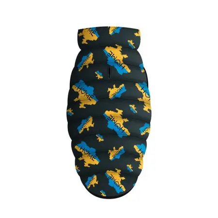 Курточка для собак WAUDOG Clothes рисунок "Дом", XS30, В 43-46 см, С 27-30 см