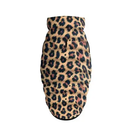 Курточка для собак WAUDOG Clothes малюнок "Леопард", S30, В 58-62 см, С 42-46 см