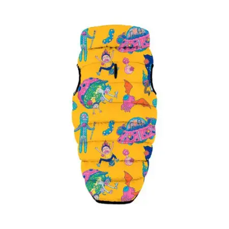 Курточка для собак WAUDOG Clothes рисунок "Рик и Морти 3", M45, В 61-65 см, С 38-42 см