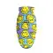 Курточка для собак WAUDOG Clothes рисунок "Смайлы на голубом", M47, В 69-73 см, С 41-45 см