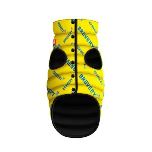 Курточка для собак WAUDOG Clothes рисунок "Смелость", S40, В 52-55 см, С 36-39 см