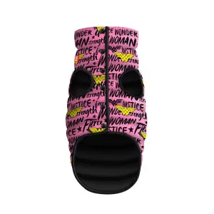 Курточка для собак WAUDOG Clothes с рисунком "Чудо-женщина в розовом", M47, В 69-73 см, С 41-45 см