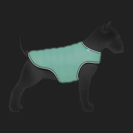 Курточка-накидка для собак AiryVest Lumi светящаяся, S, А 32 см, B 41-51 см, С 25-35 см
