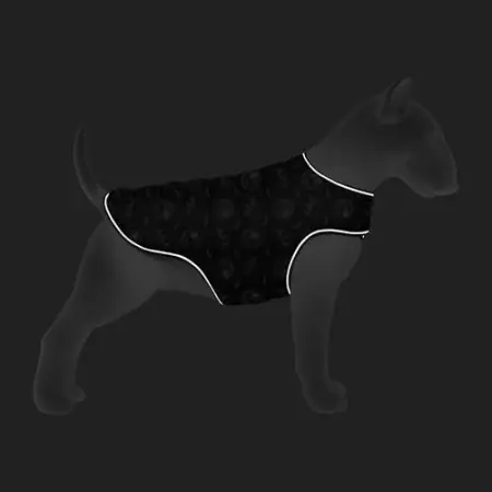 Курточка-накидка для собак WAUDOG Clothes, рисунок "Бэтмен красно-голубой", S, А 32 см, B 41-51 см, С 25-35 см
