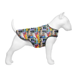 Курточка-накидка для собак WAUDOG Clothes, малюнок "Бетмен комікс", S, А 32 см, B 41-51 см, С 25-35 см