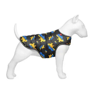 Курточка-накидка для собак WAUDOG Clothes, рисунок "Дом", S, А 32 см, B 41-51 см, С 25-35 см