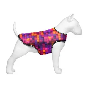 Курточка-накидка для собак WAUDOG Clothes, малюнок "Куби 3Д", M, А 37 см, B 52-62 см, С 36-47 см