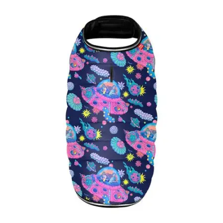 Курточка-накидка для собак WAUDOG Clothes, рисунок "Рик и Морти 1", M, А 37 см, B 52-62 см, С 36-47 см