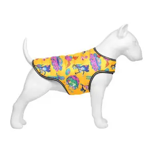 Курточка-накидка для собак WAUDOG Clothes, рисунок "Рик и Морти 3", XS, А 26 см, B 33-41 см, С 18-26 см