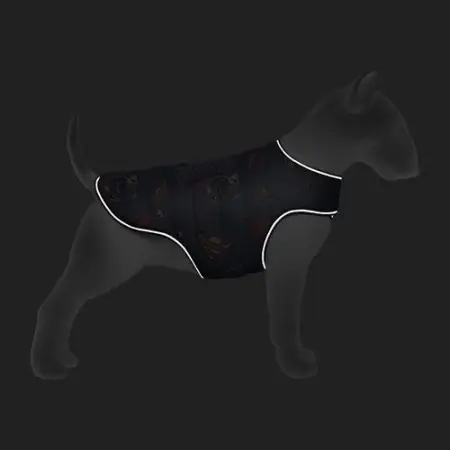 Курточка-накидка для собак WAUDOG Clothes, малюнок "Сила Супермена", M, А 37 см, B 52-62 см, С 36-47 см