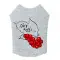 Майка для собак WAUDOG Clothes малюнок "Калина", M40, B 62-68 см, С 35-40 см