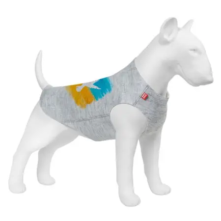 Майка для собак WAUDOG Clothes малюнок "Прапор", S35, B 48-54 см, С 28-33 см