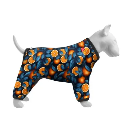 Вітровка для собак WAUDOG Clothes, малюнок "Апельсини", XS30, В 43-45 см, С 27-30 см