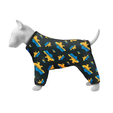 Вітровка для собак WAUDOG Clothes ,малюнок "Дім", S35, В 47-51 см, С 35-39 см