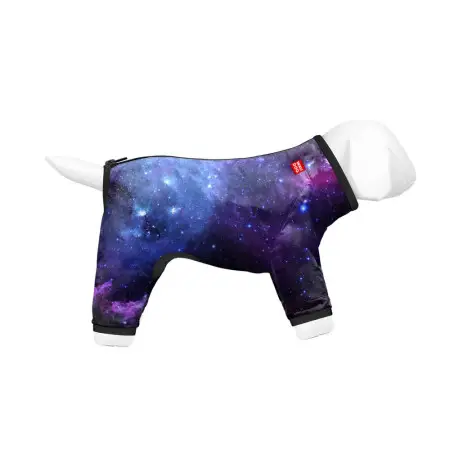 Ветровка для собак WAUDOG Clothes, рисунок "NASA21", XS22, В 30-34 см, С 19-21 см