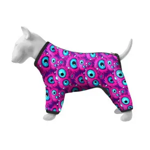 Вітровка для собак WAUDOG Clothes, малюнок "Око монстра", M45, В 55-60 см, С 37-40 см