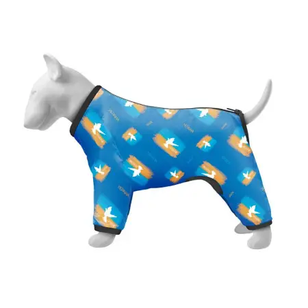 Вітровка для собак WAUDOG Clothes, малюнок "Прапор", L50, В 70-74 см, С 47-50 см