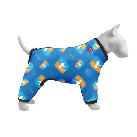 Вітровка для собак WAUDOG Clothes, малюнок "Прапор", L50, В 70-74 см, С 47-50 см