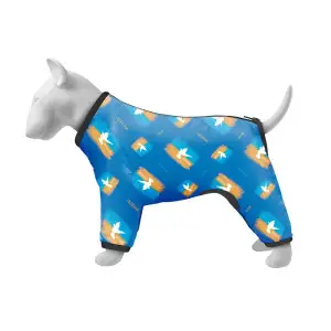 Вітровка для собак WAUDOG Clothes, малюнок "Прапор", XS25, В 36-38 см, С 26-28 см