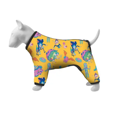 Вітровка для собак WAUDOG Clothes, малюнок "Рік та Морті 3", S40, В 56-59 см, С 37-40 см