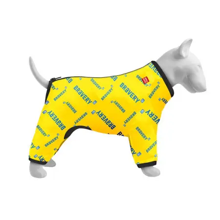Вітровка для собак WAUDOG Clothes, малюнок "Сміливість", L55, В 77-79 см, С 50-55 см